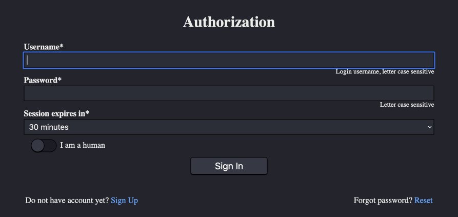 Darkmatter Onion - Login